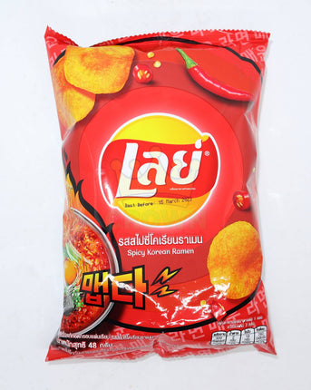 Lay's Potato Chips Spicy Korean Ramen Flavor 48g - Crown Supermarket