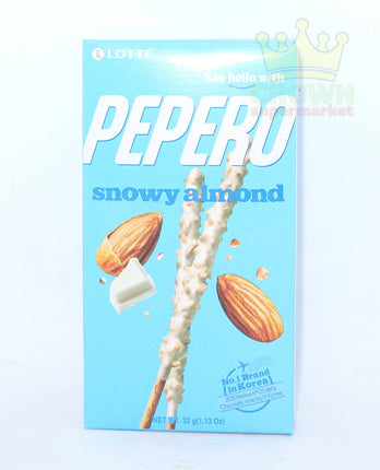 Lotte Pepero Snowy Almond 32g - Crown Supermarket