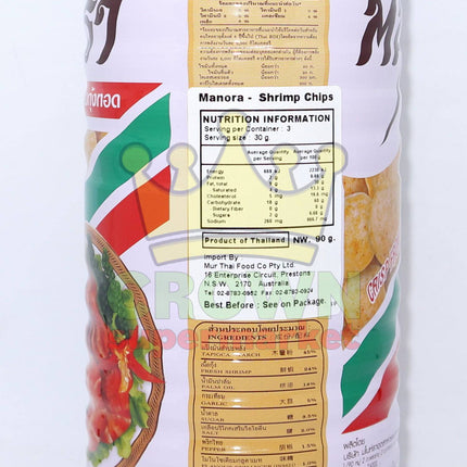 Manora Shrimp Chips 90g - Crown Supermarket