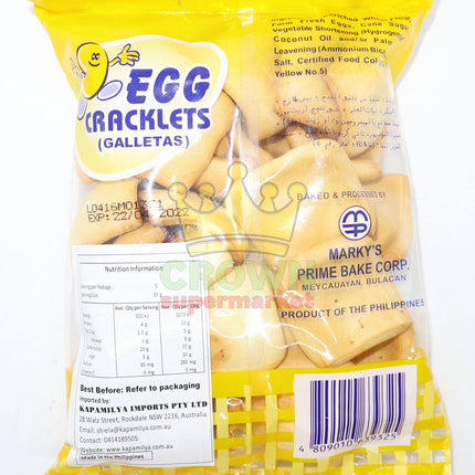 Marky's Egg Cracklets (Galletas) 150g - Crown Supermarket