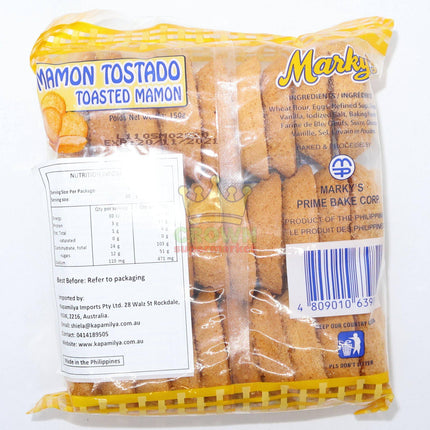 Marky's Mamon Tostado (Toasted Mamon) 150g - Crown Supermarket