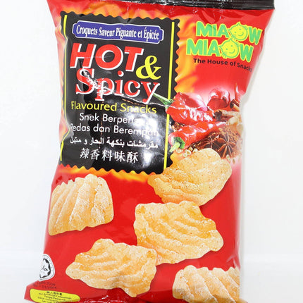 Miaow Miaow Hot&Spicy Snack 60g - Crown Supermarket