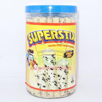 Superstix Wafer Sticks Milk Flavor 324.5g - Crown Supermarket