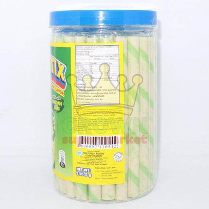 Superstix Wafer Sticks Pandan Flavor 335.5g - Crown Supermarket