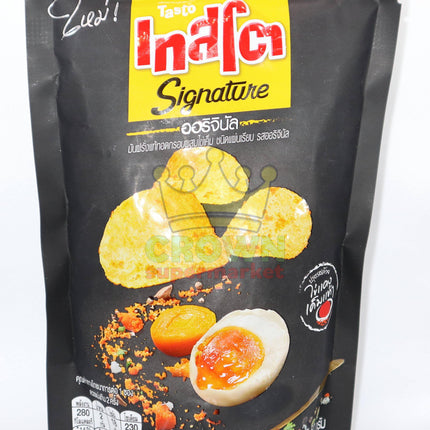 Tasto Signature Potato Chips Salted Egg Original 50g - Crown Supermarket