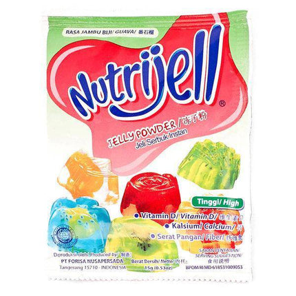 Nutrijell Jelly Powder Guava 15g - Crown Supermarket