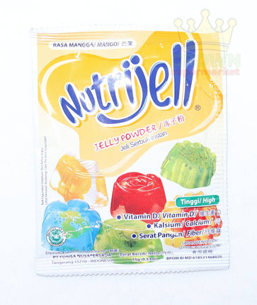 Nutrijell Jelly Powder Mango 15g - Crown Supermarket