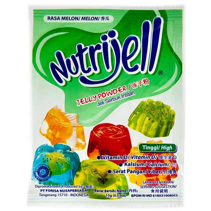 Nutrijell Jelly Powder Melon 15g - Crown Supermarket