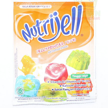 Nutrijell Jelly Powder Orange 15g - Crown Supermarket
