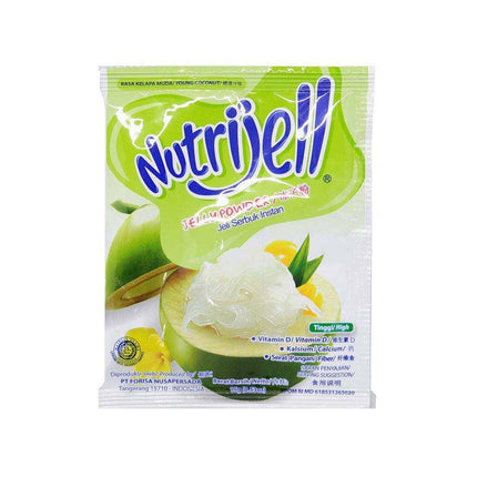 Nutrijell Jelly Powder Young Coconut 15g - Crown Supermarket