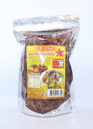 O-Cha Dried Red Cotton Tree Flowers 80g - Crown Supermarket