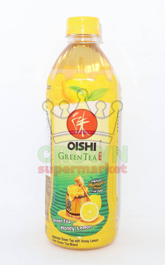 Oishi Green Tea Honey & Lemon 500ml - Crown Supermarket