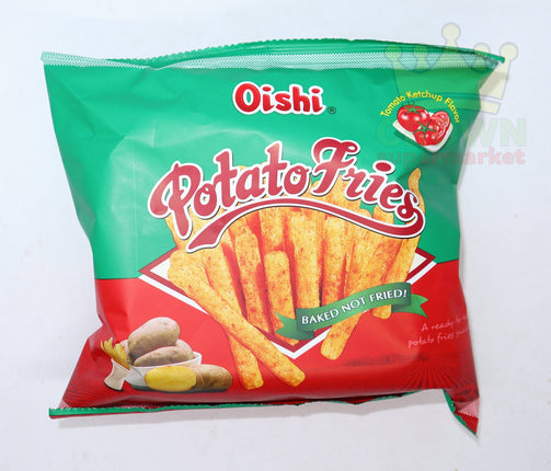Oishi Potato Fries Tomato Ketchup Flavor 50g - Crown Supermarket