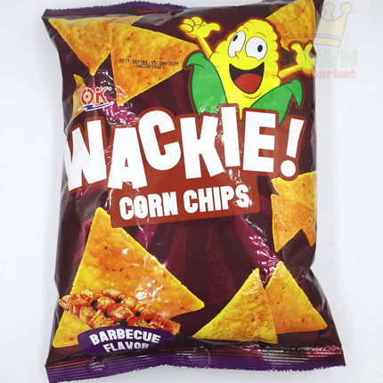 Ok Wackie! Corn Chips Barbecue Flavor 100g - Crown Supermarket