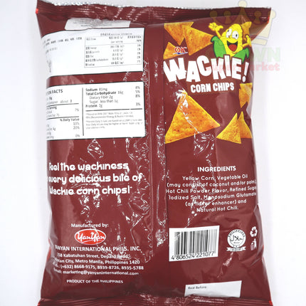Ok Wackie! Corn Chips Hot Chili Flavor 100g - Crown Supermarket