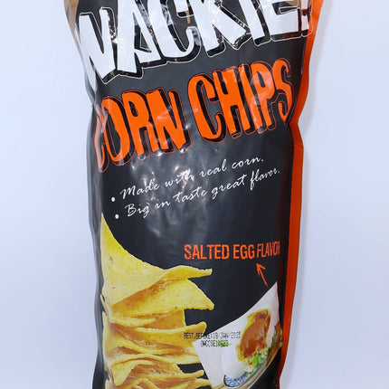Ok Wackie! Corn Chips Salted Egg Flavor 98g - Crown Supermarket