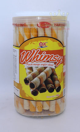 Ok Whimsy Peach Mango Wafer Sticks 380g - Crown Supermarket