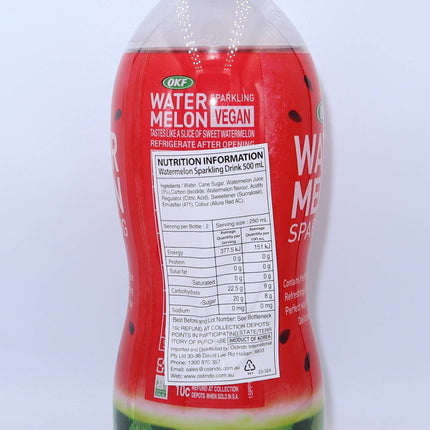 OKF Water Melon Sparkling 500ml - Crown Supermarket