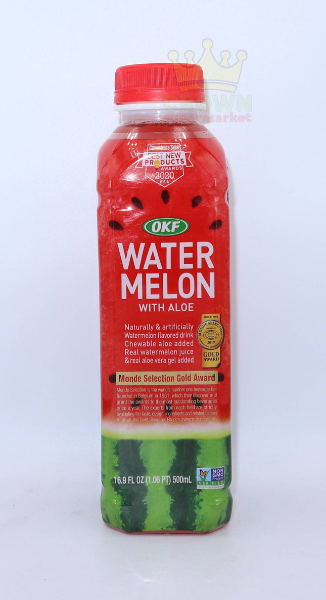 OKF Water Melon with Aloe 500ml - Crown Supermarket