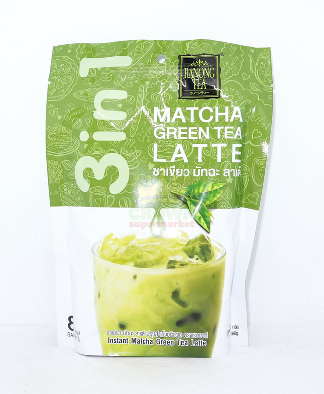 Ranong Tea 3 in 1 Matcha Green Tea Latte 160g - Crown Supermarket