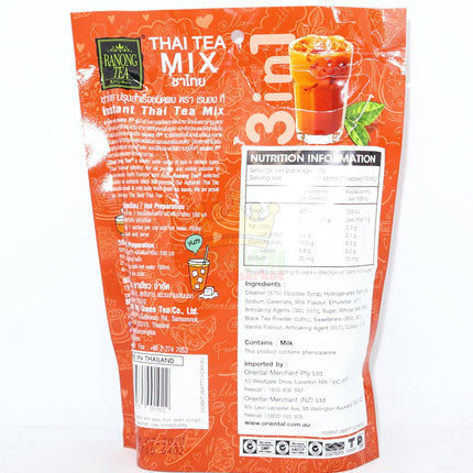 Ranong Tea 3 in 1 Thai Tea Mix 200g - Crown Supermarket