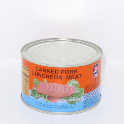 B2 Canned Pork Luncheon Meat (Round) 397g - Crown Supermarket