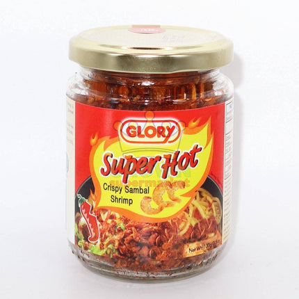Glory Super Hot Crispy Sambal Shrimp 100g - Crown Supermarket
