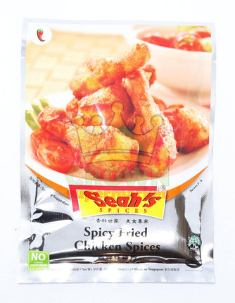 Seah's Spicy Fried Chicken Spices 42G - Crown Supermarket