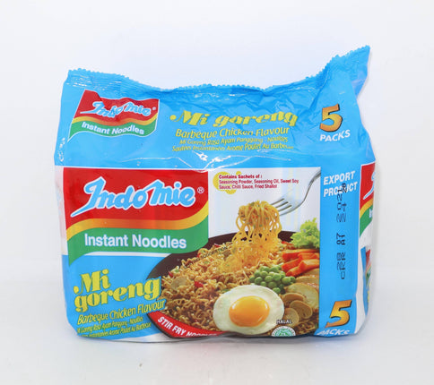 Indomie Mi Goreng Barbeque Chicken 5 x 85g - Crown Supermarket