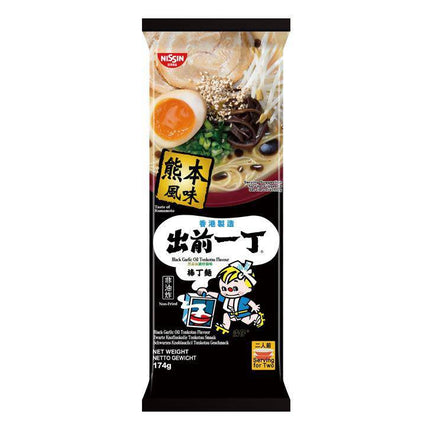 Nissin Ramen Black Garlic Oil Tonkotsu 174g - Crown Supermarket