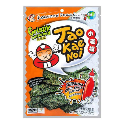 Tao Kae Noi Crispy Seaweed Sriracha Chilli Sauce 32g - Crown Supermarket