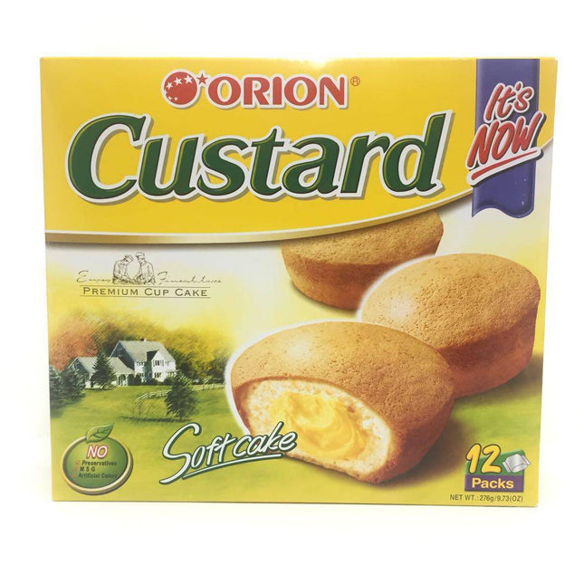 Orion Custard Cake 12 x 23g - Crown Supermarket