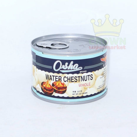 Osha Water Chestnuts Whole 227g - Crown Supermarket