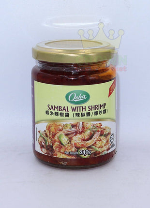 Osha Sambal with Shrimp 240g - Crown Supermarket