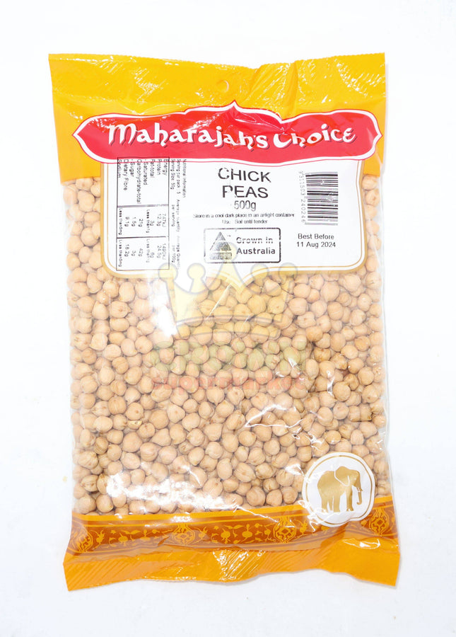 Maharajah's Choice Chick Peas 500g - Crown Supermarket