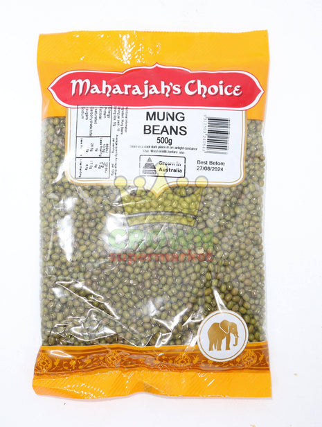 Maharajah's Choice Mung Beans 500g - Crown Supermarket