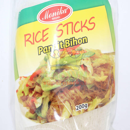 Monika Rice Sticks Pancit Bihon 200g - Crown Supermarket