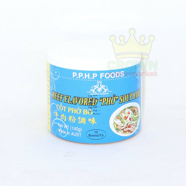 P.P.H.P Beef Flavored ''Pho'' Soup Base 140g - Crown Supermarket
