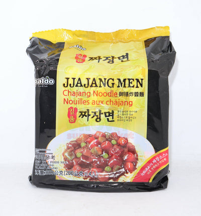 Paldo Jjajangmen Noodle 4x200g - Crown Supermarket