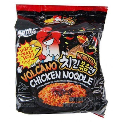 Paldo Volcano Chicken Noodle 4X140g - Crown Supermarket