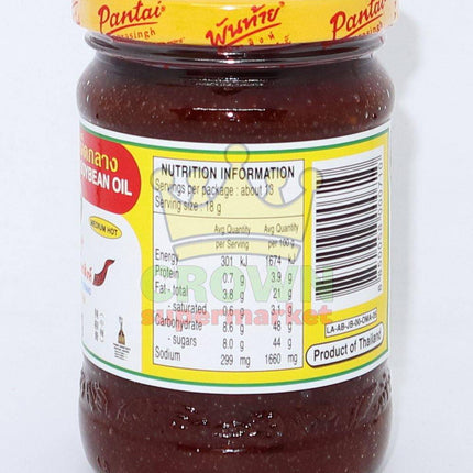 Pantai Chilli Paste with Soybean Oil (Medium Hot) 227G - Crown Supermarket