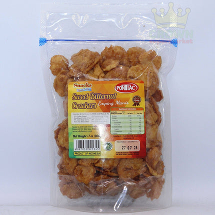 Pontiac Sweet Bitternut Crackers (Emping Manis) 200g - Crown Supermarket