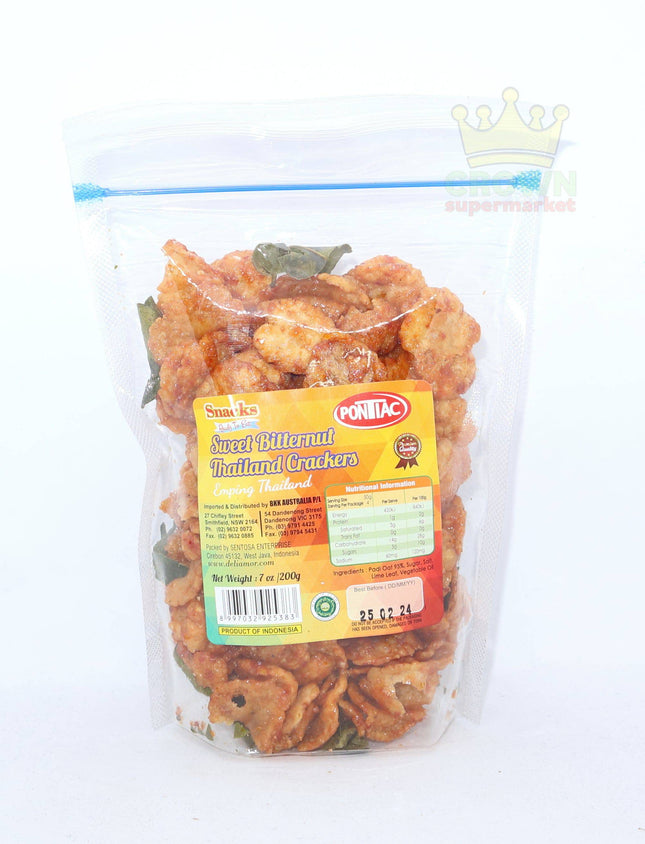 Pontiac Sweet Bitternut Thailand Crackers 200g - Crown Supermarket