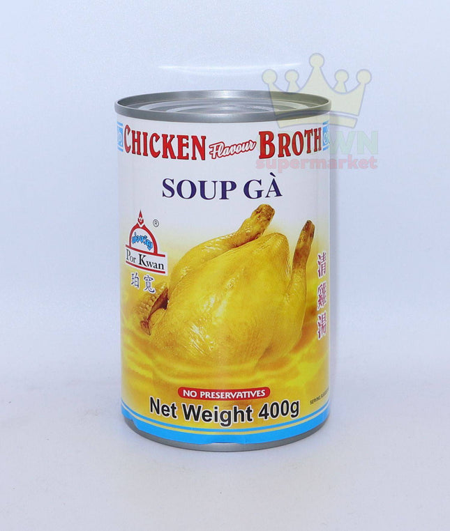 Por Kwan Chicken Flavor Broth 400g - Crown Supermarket