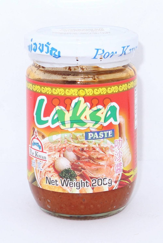 Por Kwan Laksa Paste 200g - Crown Supermarket