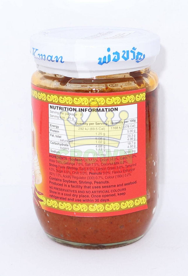 Por Kwan Laksa Paste 200g Crown Supermarket