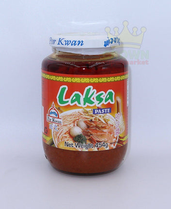 Por Kwan Laksa Paste 454g - Crown Supermarket