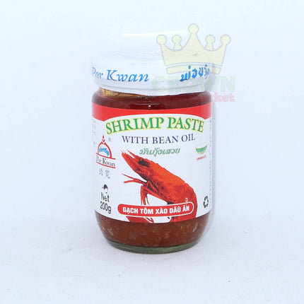 Por Kwan Shrimp Paste with Bean Oil 200g - Crown Supermarket