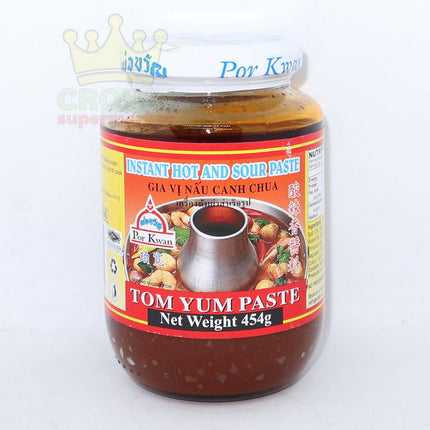 Por Kwan Tom Yum Paste (Gia Vi Nau Canh Chua) 454g - Crown Supermarket