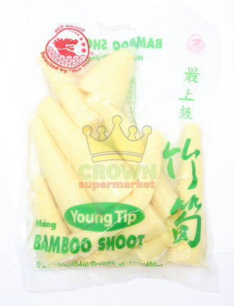 Red Dragon Bamboo Shoot (Young-Tip) 454g - Crown Supermarket